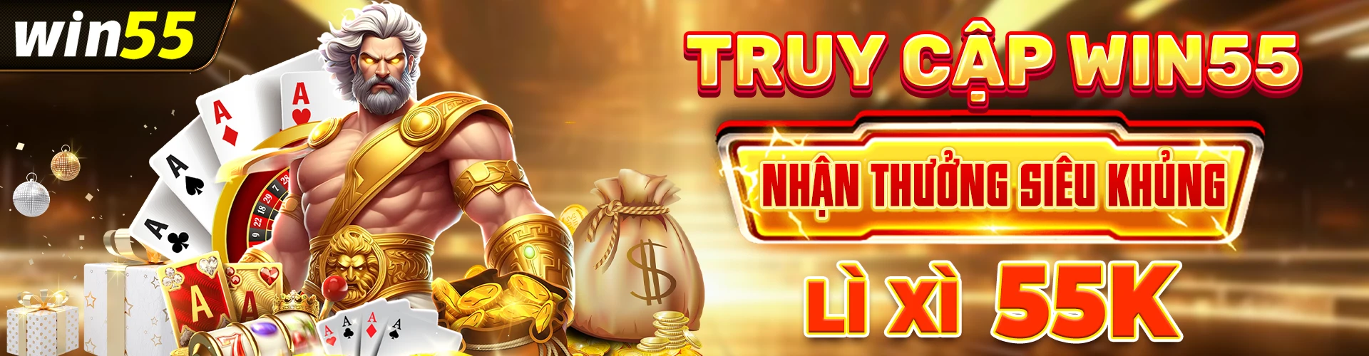 Truy cập Win55, đăng ký nhận thưởng 55k